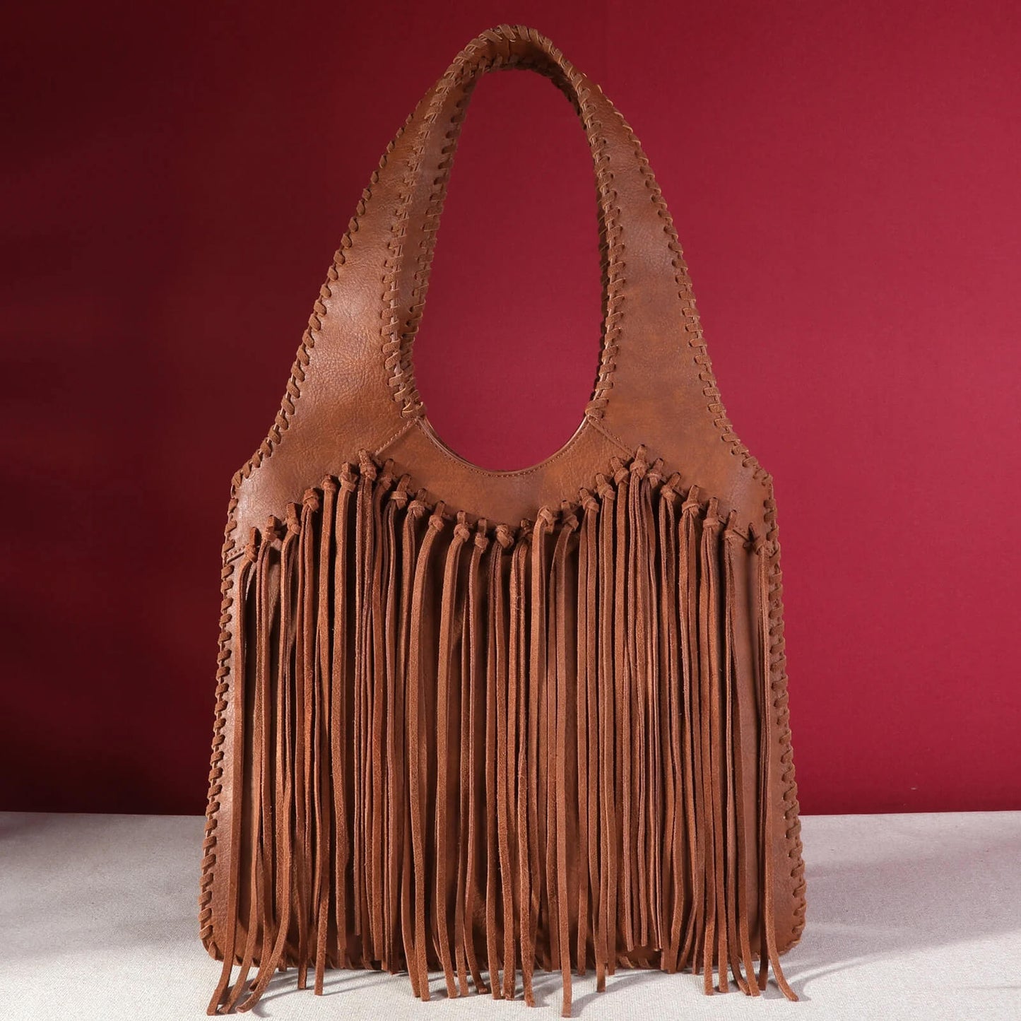 Hobo Fringe Shoulder Handbag