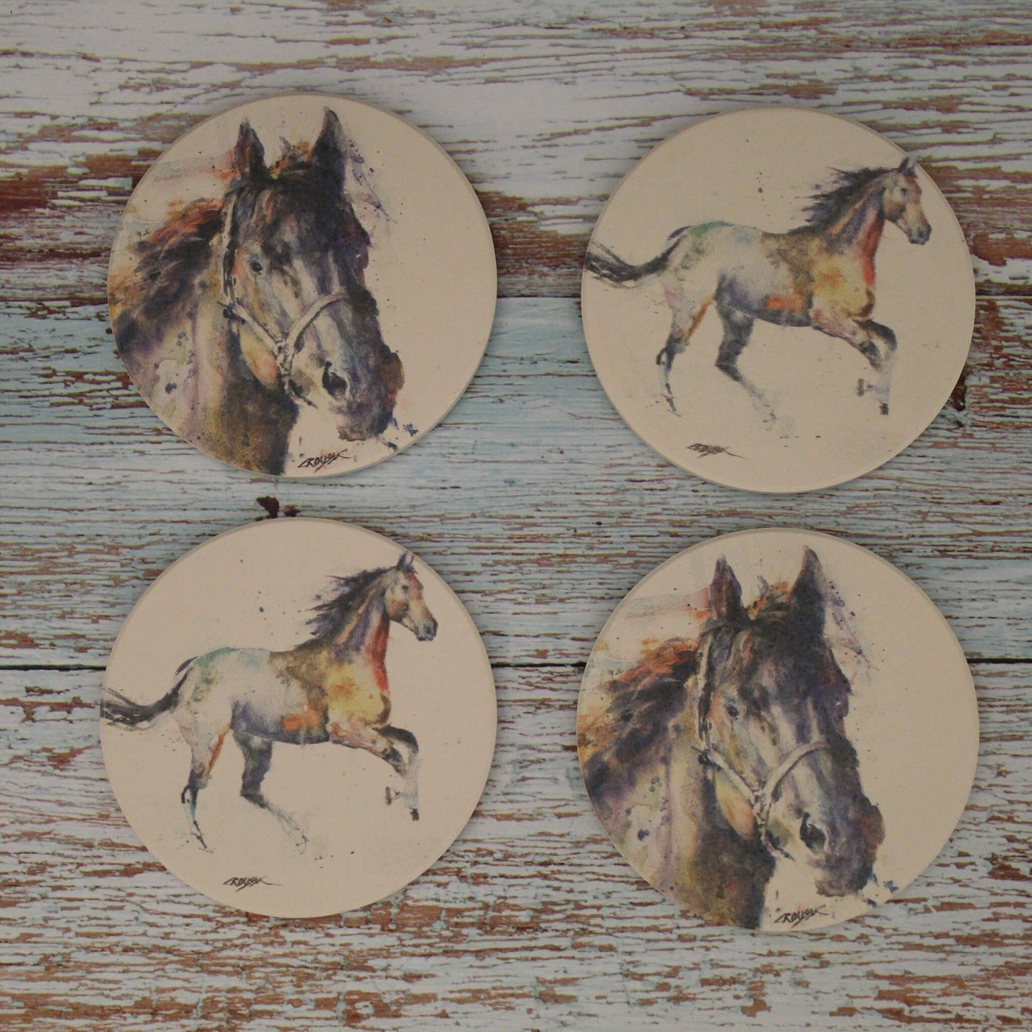 Horse Coaster Set