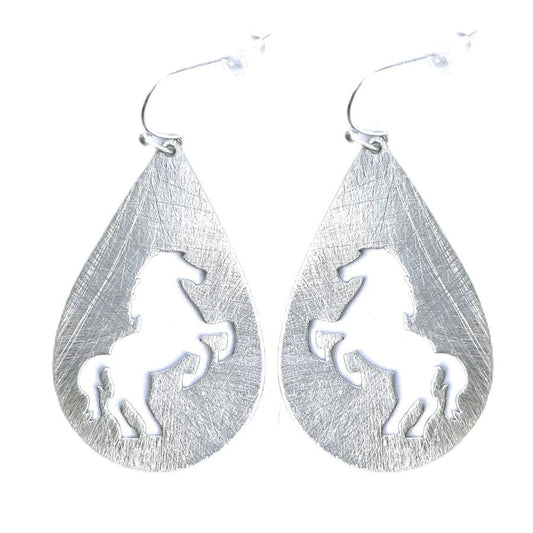 Horse Cut-Out Earrings