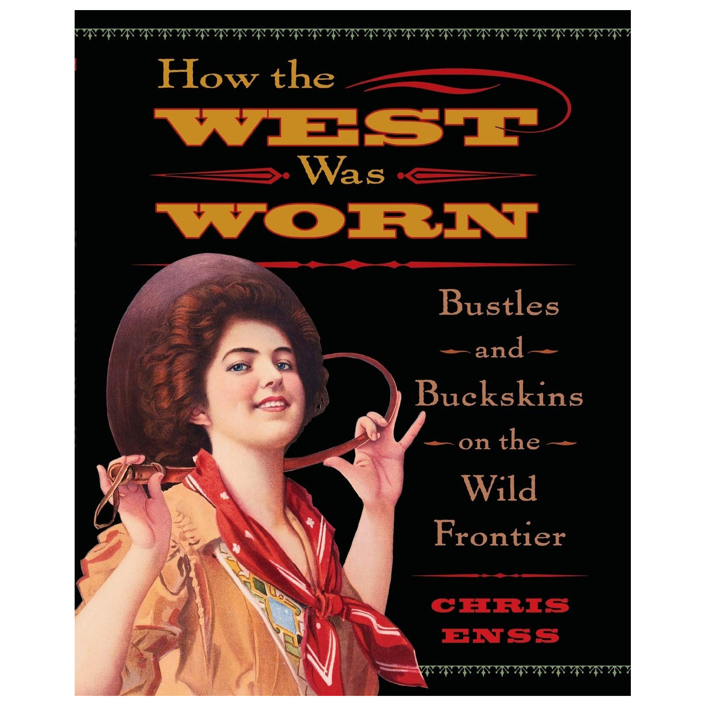 <span>This book has a lot of information and is easy to read. </span>How the West Was Worn<span>&nbsp;examines the innovative clothing of the old west. Learn how a cowboy's home state determined his style and how to distinguish an Indian tribe from their moccasins.</span>