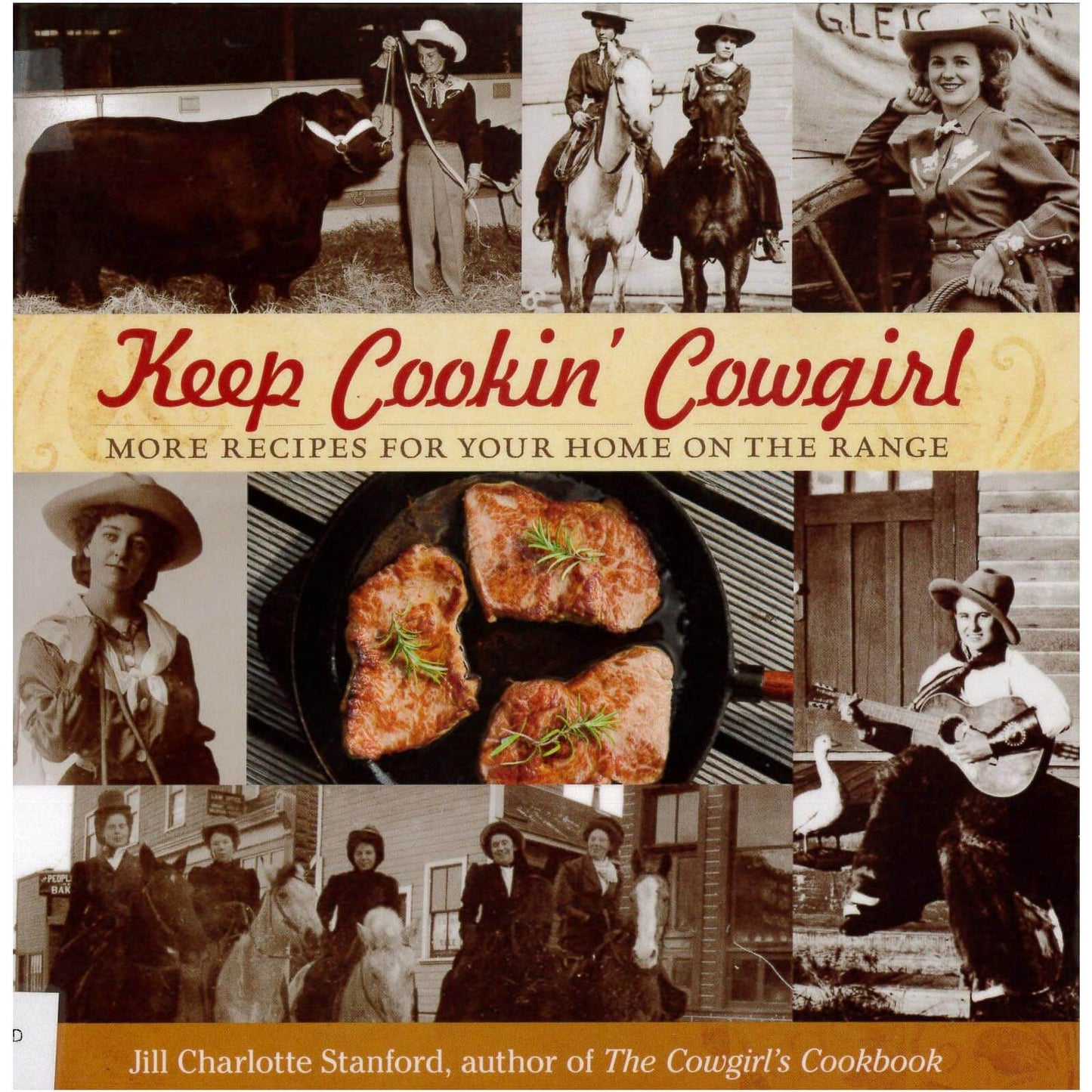 This cookbook combines the best of cowgirl myths, nostalgia, and legends with useable, delicious, and fun recipes for use at home or on the trail--all with a western theme. This book celebrates the romance of the American cowgirl from the late nineteenth century to today, through historic photographs and modern, western-themed recipes that will appeal to cowboys, as well.