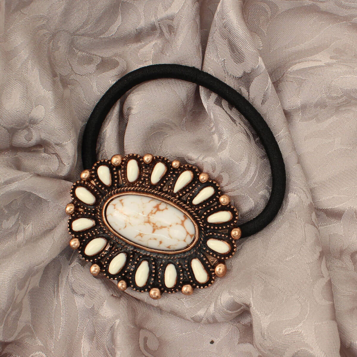 Concho & Stone Hair Ties