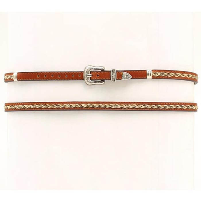 Leather Hatband with Horsehair