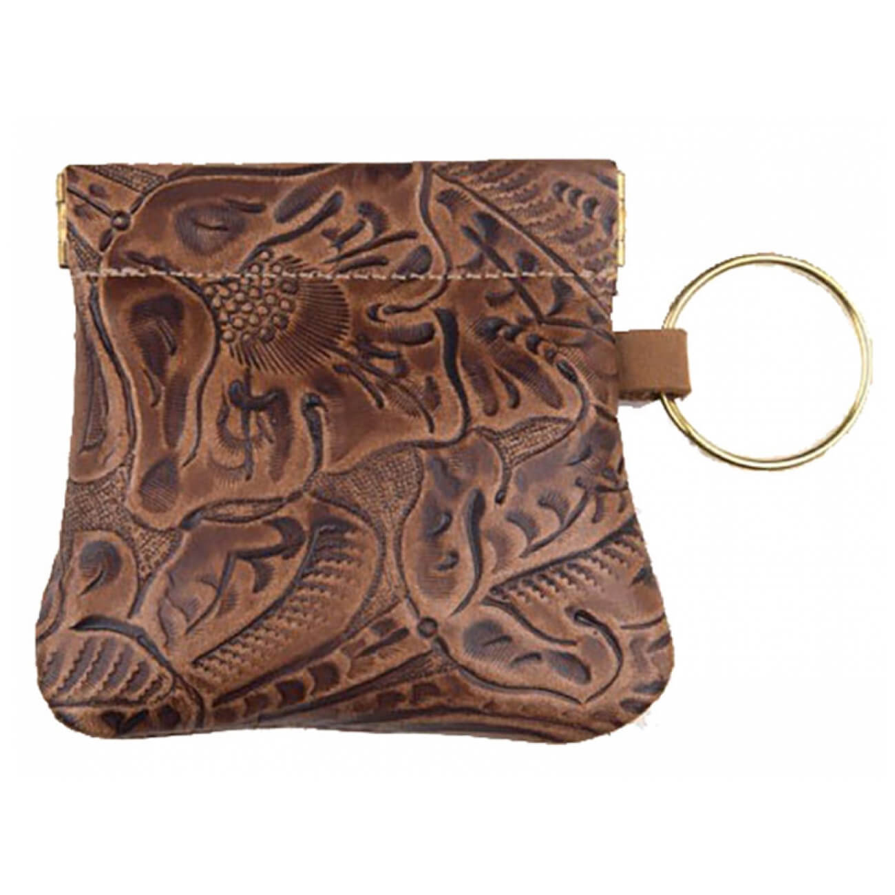 Leather Squeeze Coin Purse