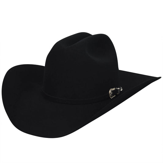 Calf ropers, Farmhands, homesteaders or anyone part of the western experience will feel right at home in the Bailey Western Lightning 4X hat. And if you're just a pilgrim from the city looking for a rustic retreat, you too can capture the atmosphere of the open range and flowing grasslands in any setting with which you choose to kick off your spurs. 