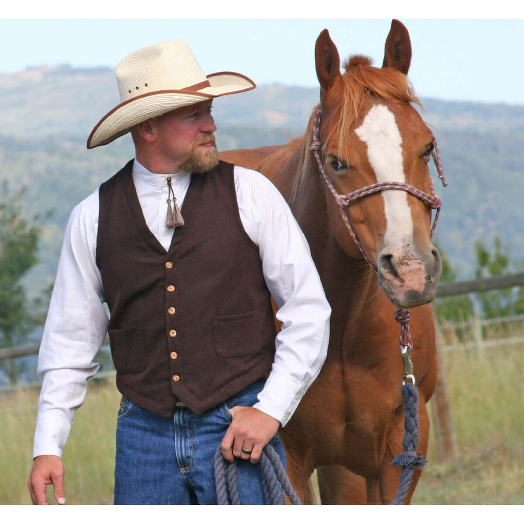 Men's Old West Cowboy Clothing Made in USA Cattle Kate