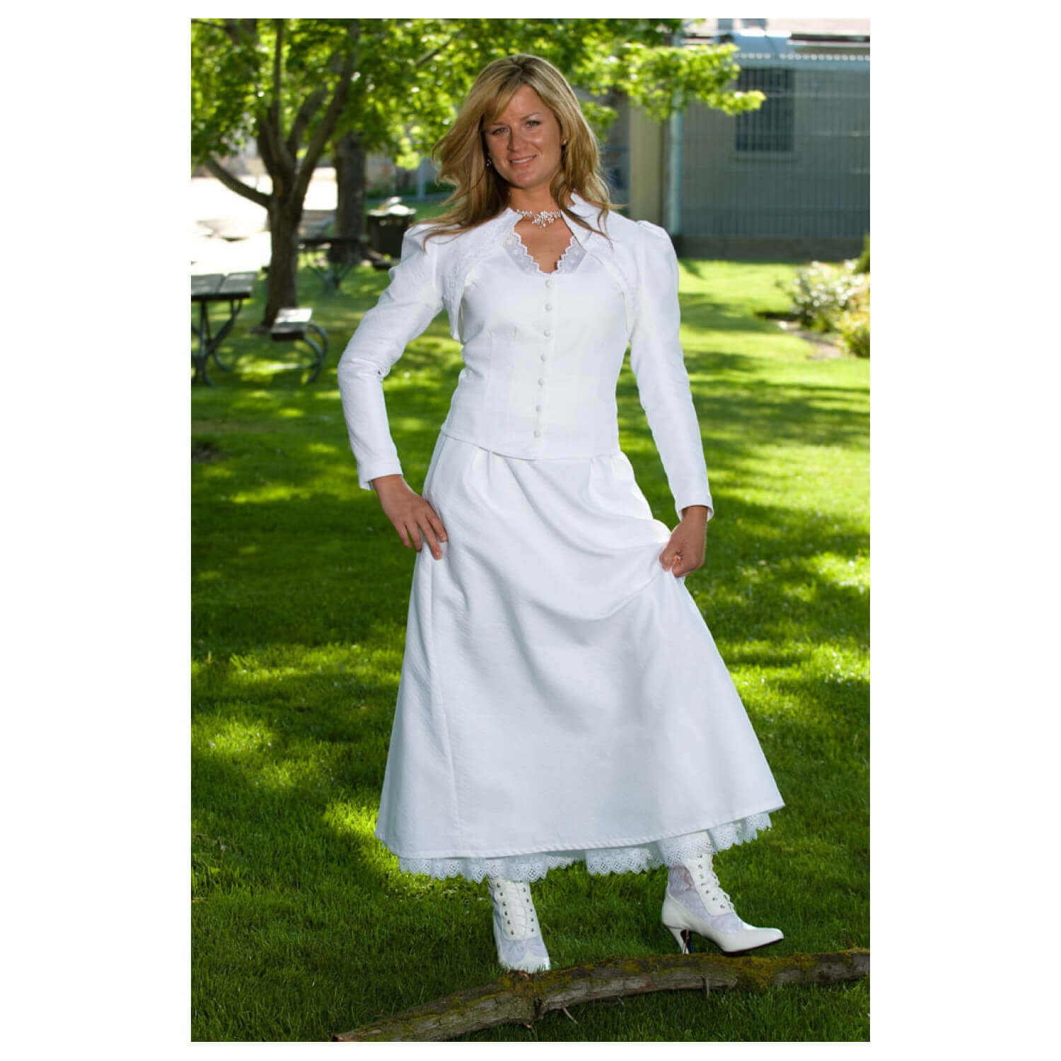 Western Country Wedding Dress Made in USA S Western Country Wedding Dress Made in USA S