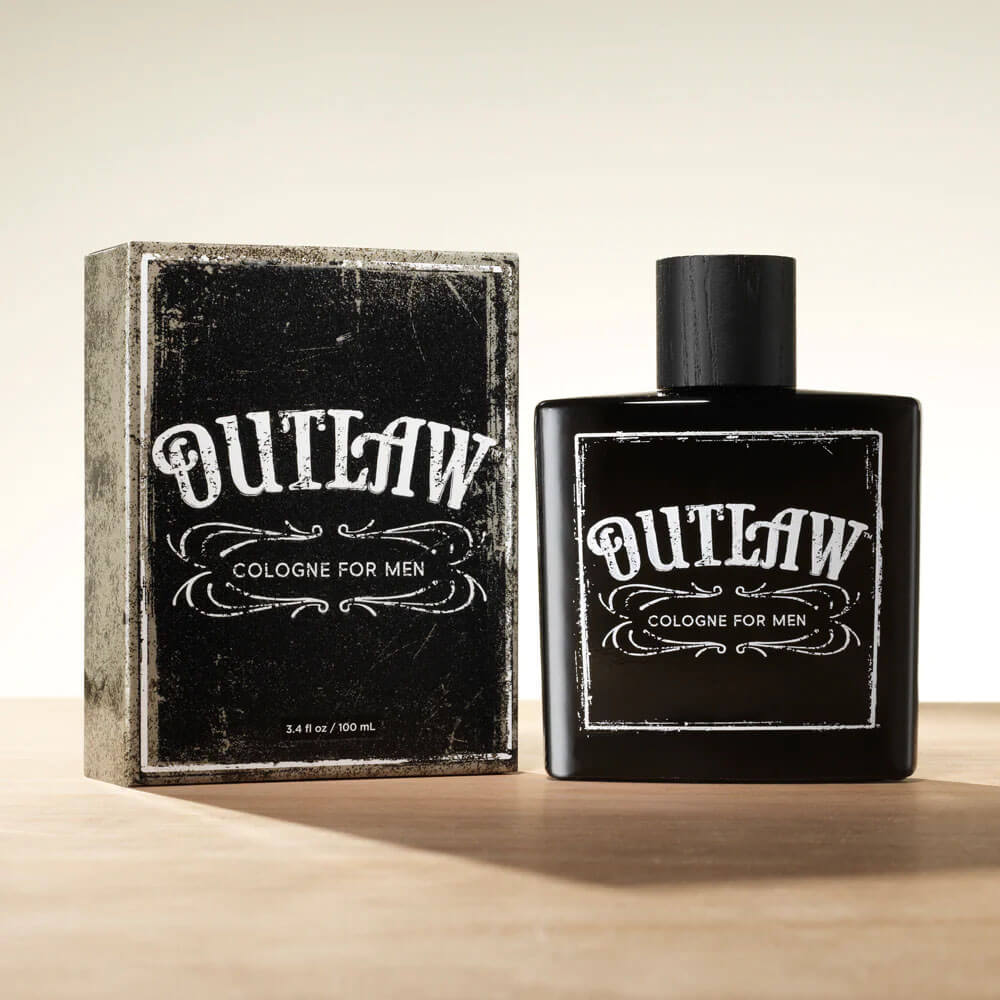 Break Free with Outlaw cologne for men. This fragrance seizes the senses with a fusion of refreshing bergamot, lavender and fir balsam. The audacious woody center of green fir enhances the sensuality of amber. Outlaw leaves a provocative trail of sandalwood and mahogany wood.