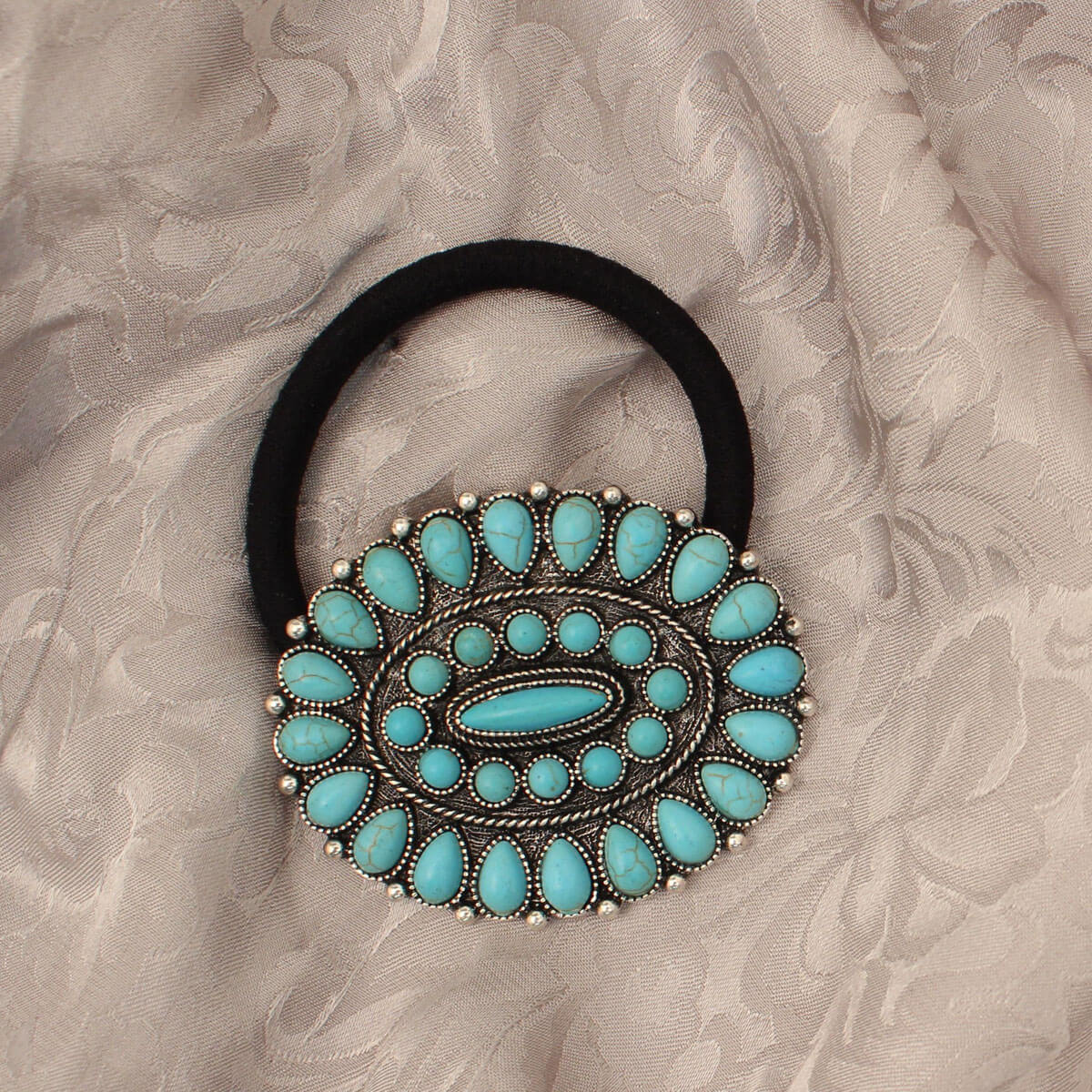 Concho & Stone Hair Ties