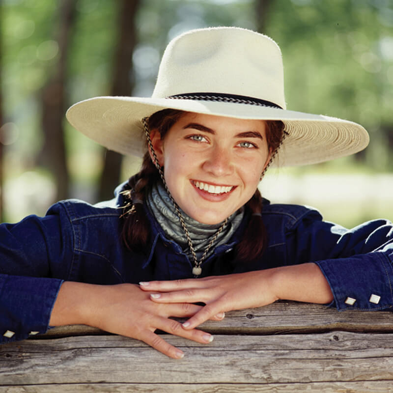 Palm Leaf Fedora