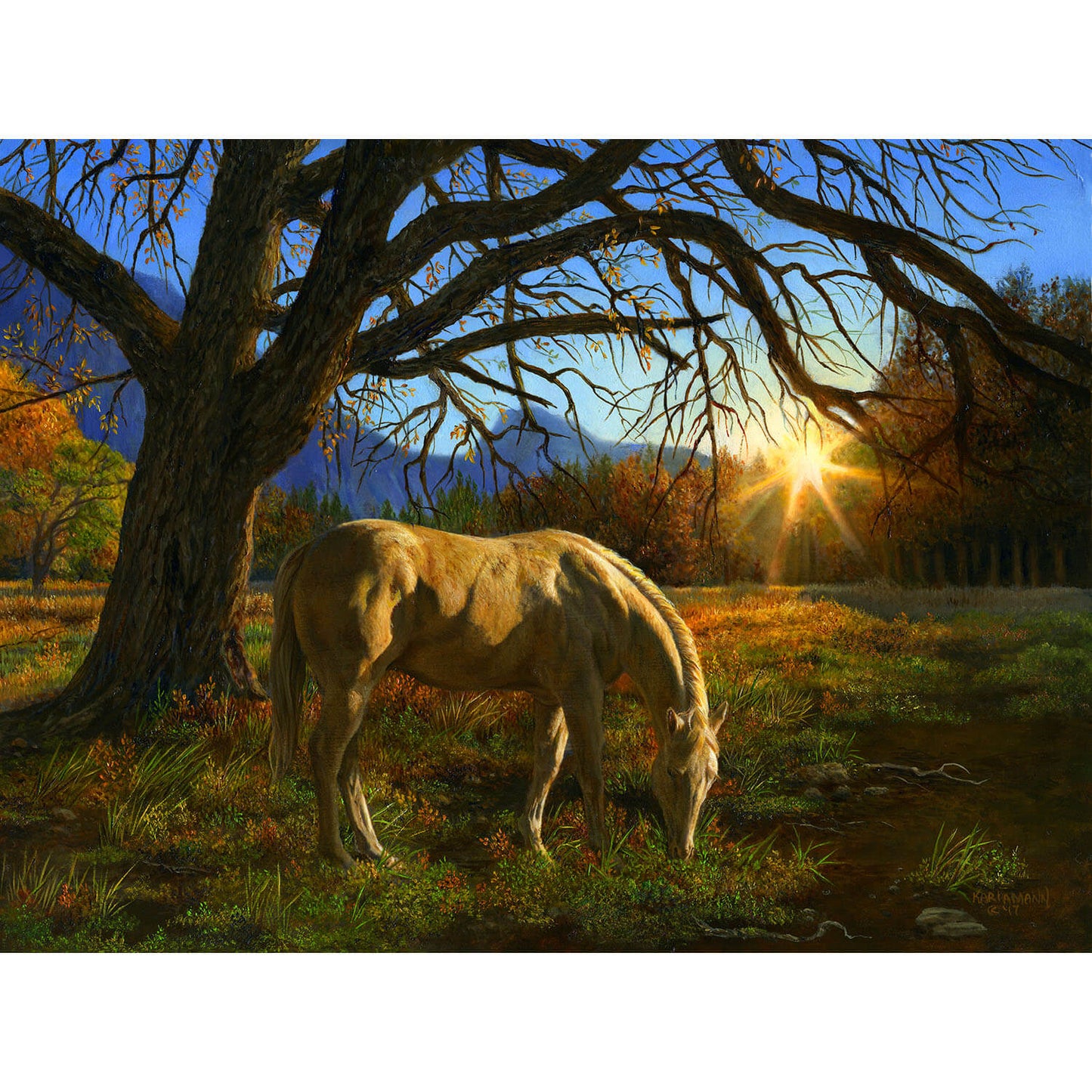 Pastoral Sunset Puzzle