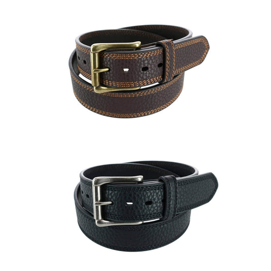 Pebble Grain Cowboy Belt