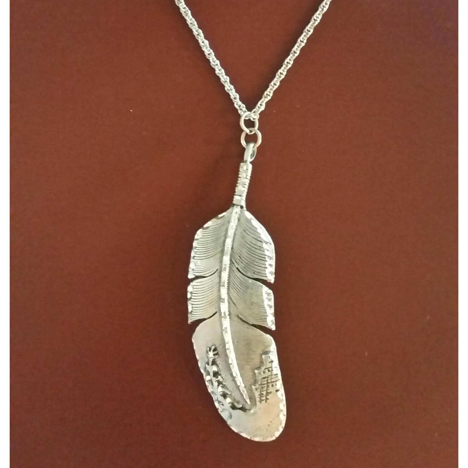 Cattle Kate Ladies Silver Feather Pewter Western Necklace – Cattle Kate
