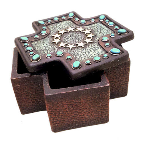 Circle Star Trinket Box