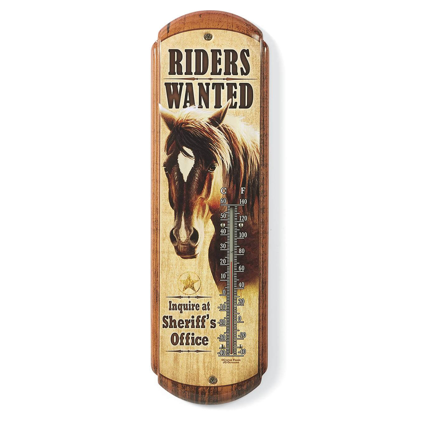 Riders Wanted Thermometer