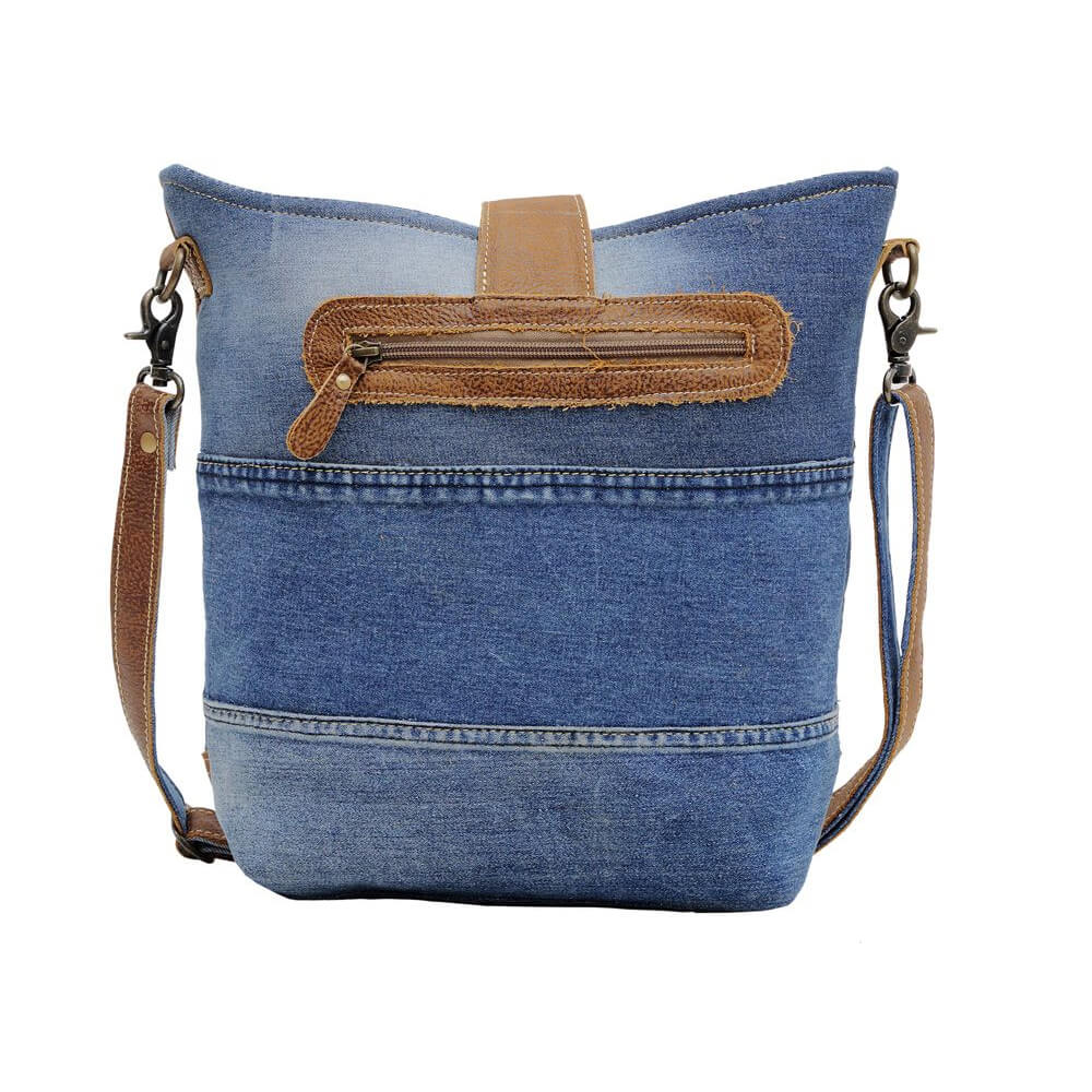 Sofia Denim Shoulder Bag