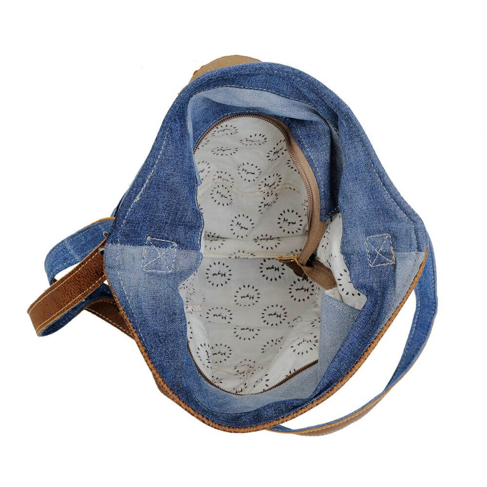 Sofia Denim Shoulder Bag