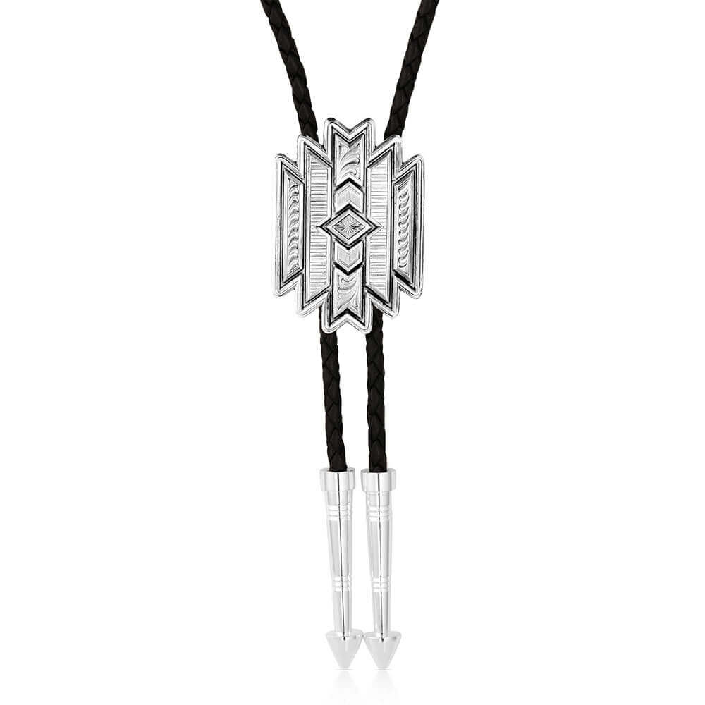 Southwest Motif Western Style Bolo Tie