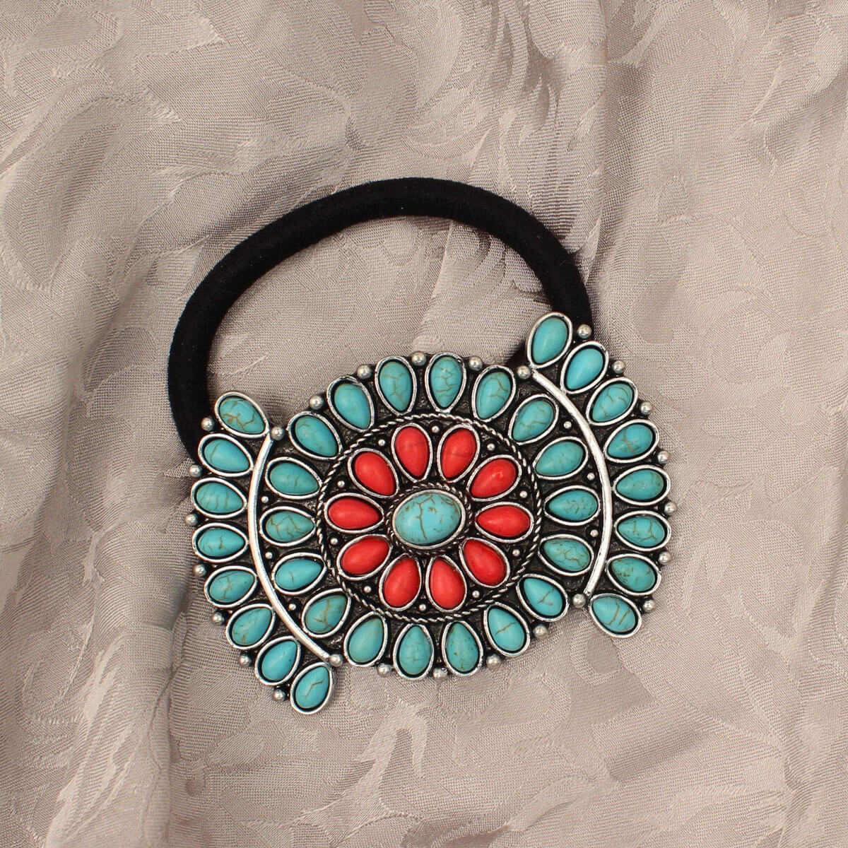 Concho & Stone Hair Ties