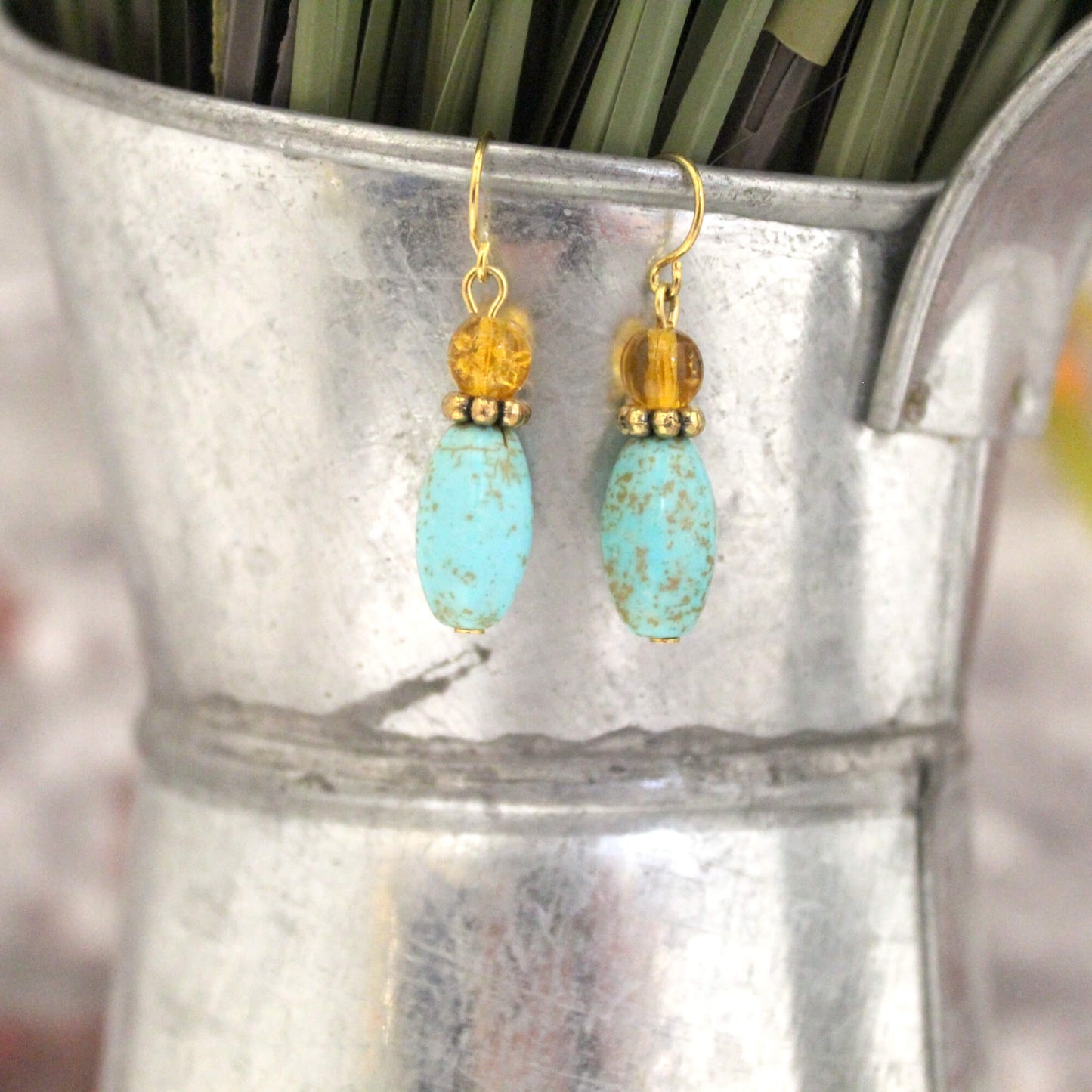 Turquoise Desert Earrings