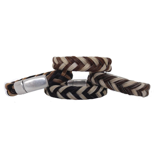 Two-Tone Horsehair Bracelet