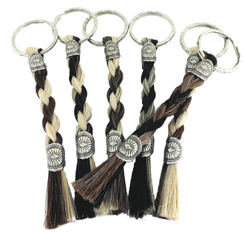 Horsehair Keychain