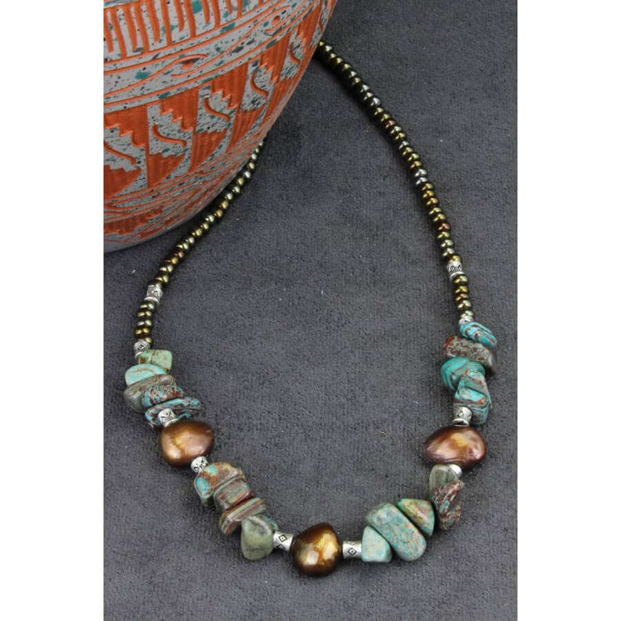 Blue Sky Jasper Necklace