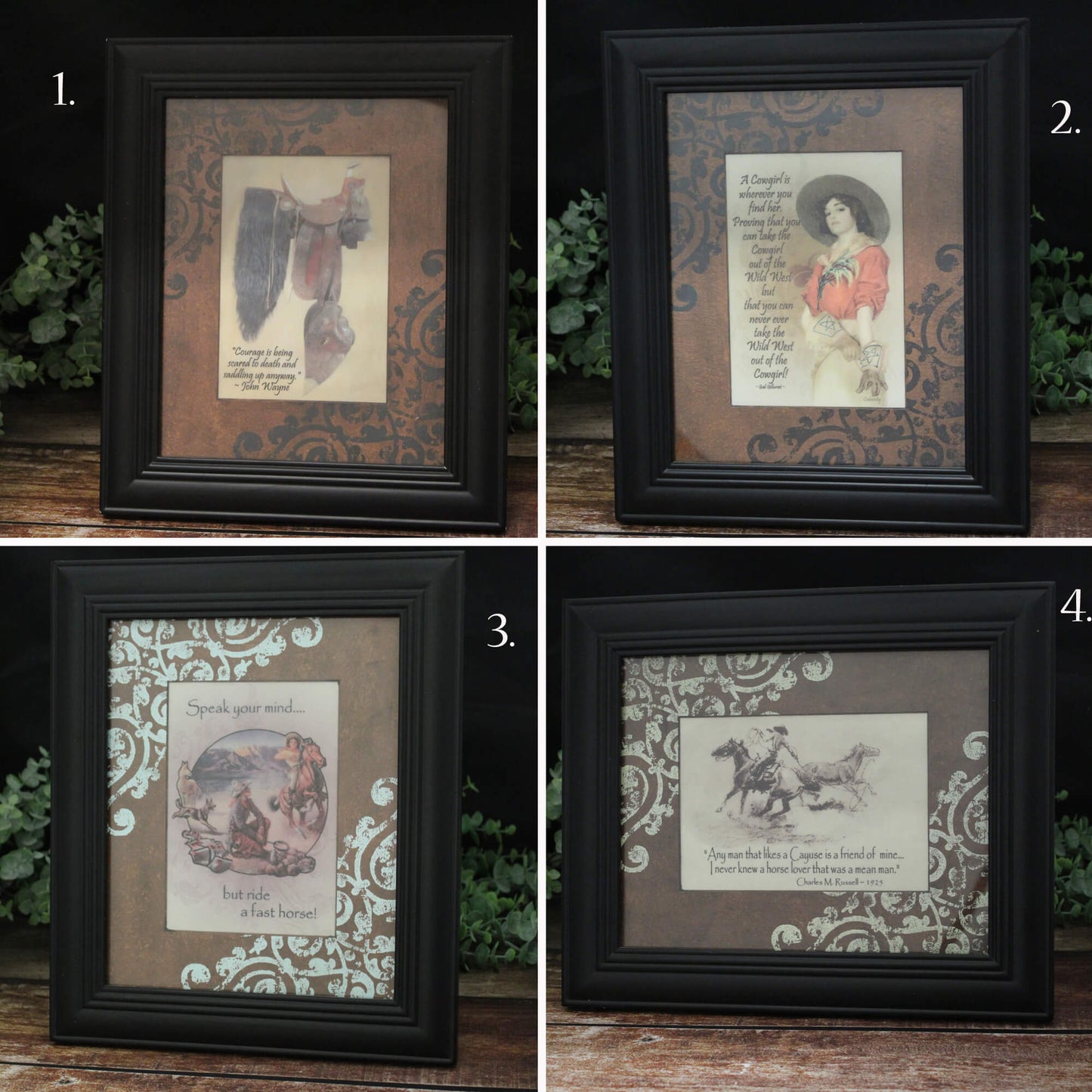 Vintage Framed Art