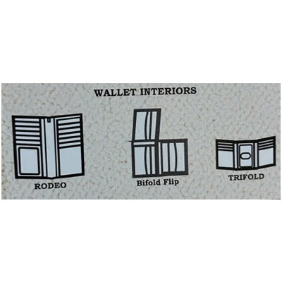 Two-Tone Western Wallet