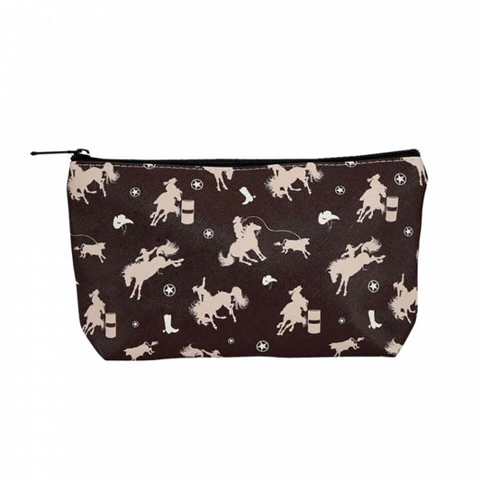 Western Cowgirl Cosmetic Bag