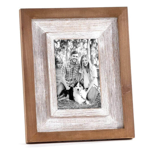 White Wash Distressed Frame