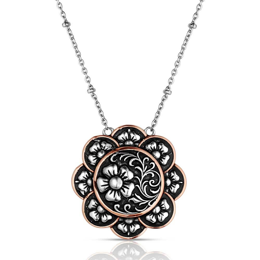 Wildflower Bouquet Country Necklace