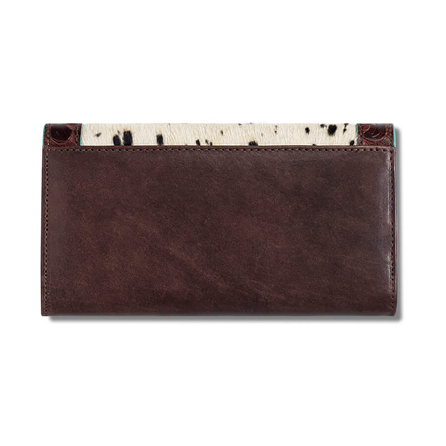 Willa Hide and Leather Wallet