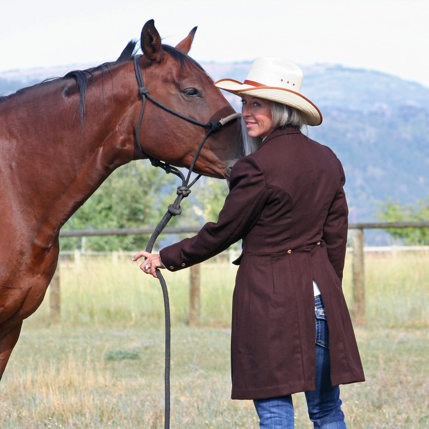 Woman's Wool Frock Coat