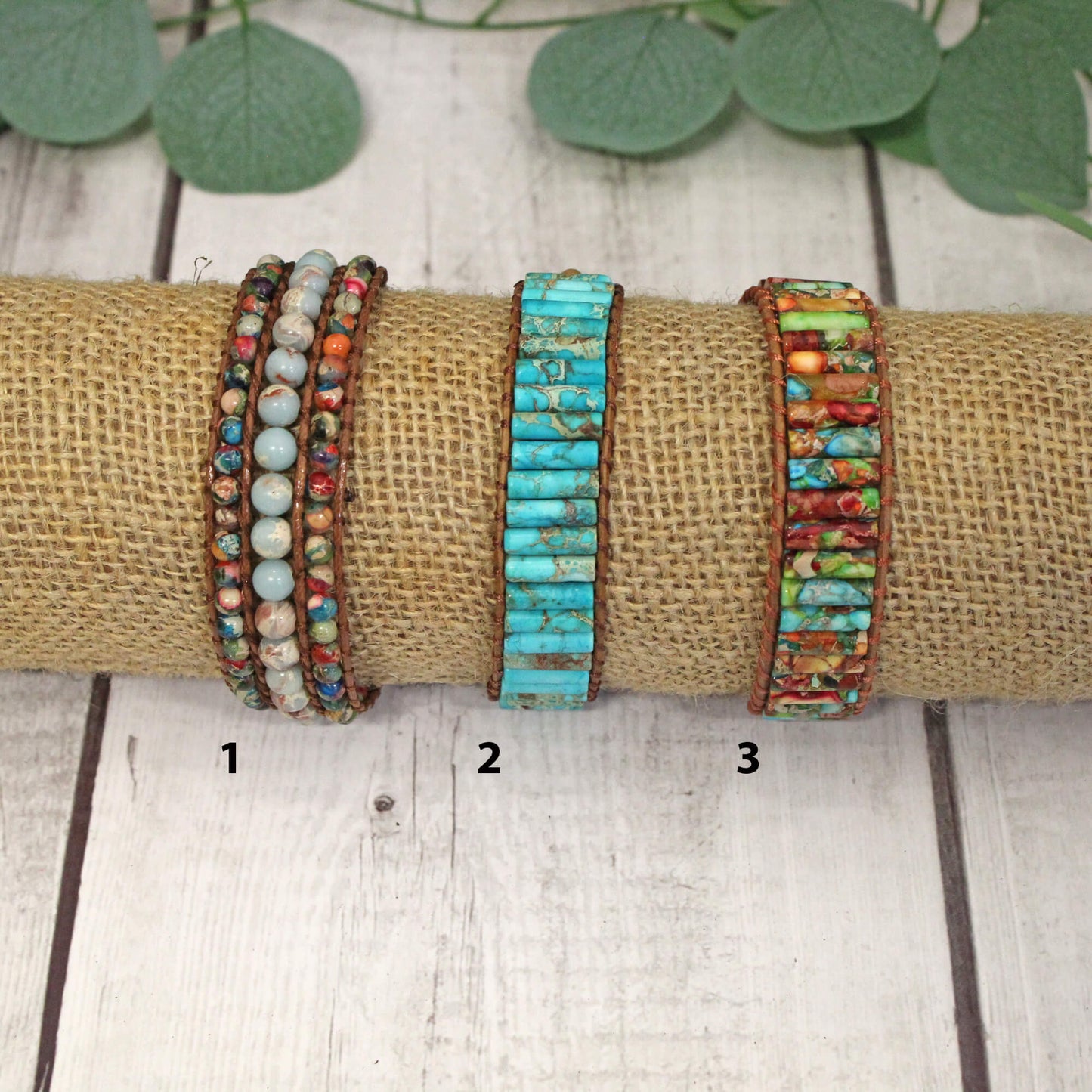 Woven Stone Bracelets