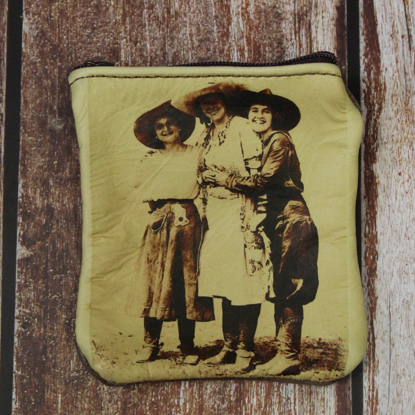 Vintage Zipper Coin Purse