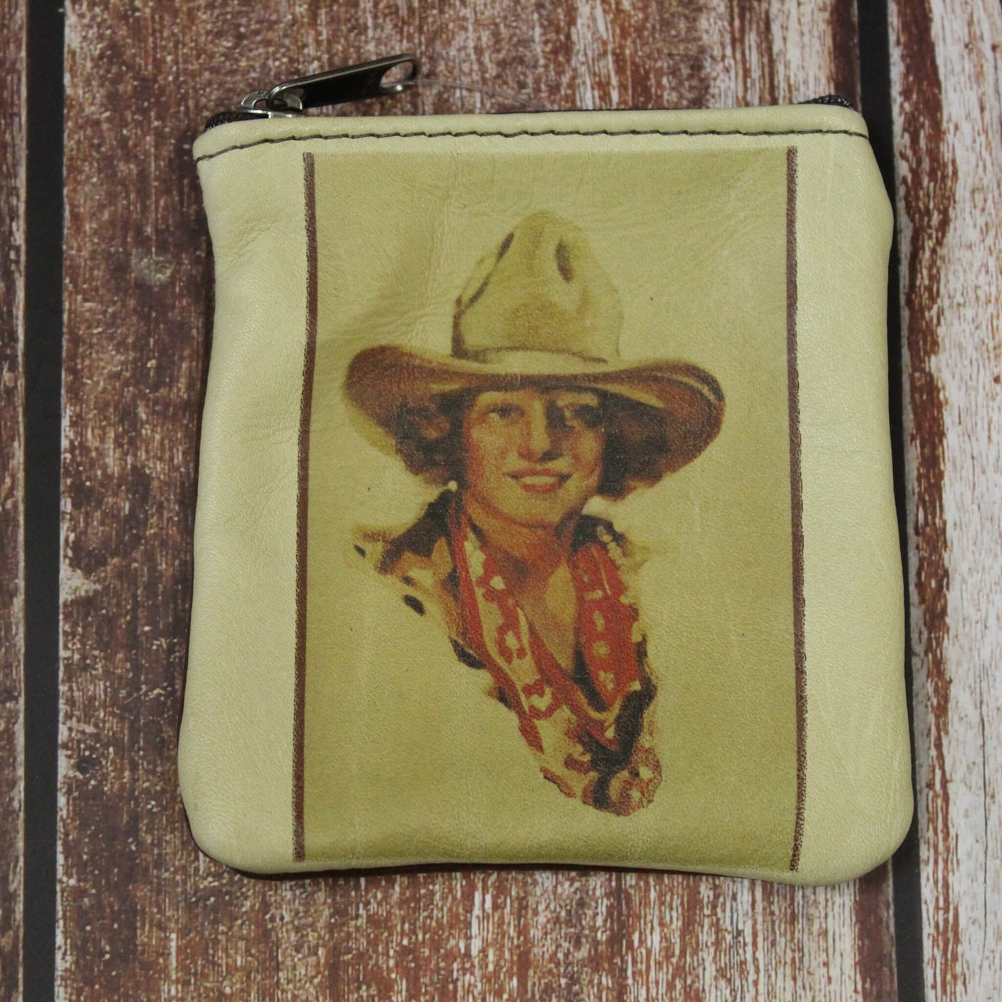 Vintage Zipper Coin Purse