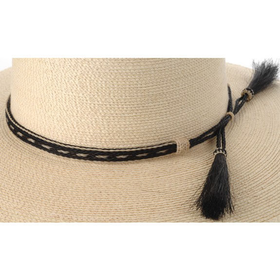 A new look for an old favorite hat is as simple as a replacement hat band from Austin Accent. Hat band measures approximately 27 1/2" long and 1/2" wide. Actual product coloring may vary. Cowboy hat pictured is sold separately. Adjusts to fit most adult western hats.