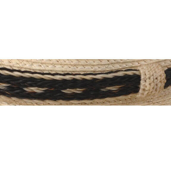 Horsehair Hatband- Double Tassel