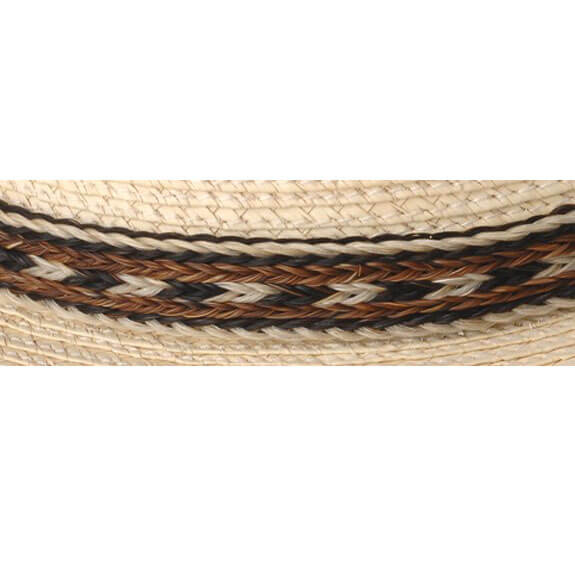 Horsehair Hatband- Double Tassel