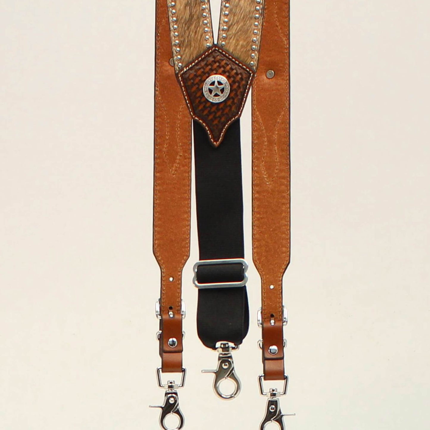 Calf Hair Suspenders