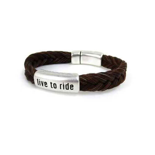 Western Riding Bracelet Live to Ride