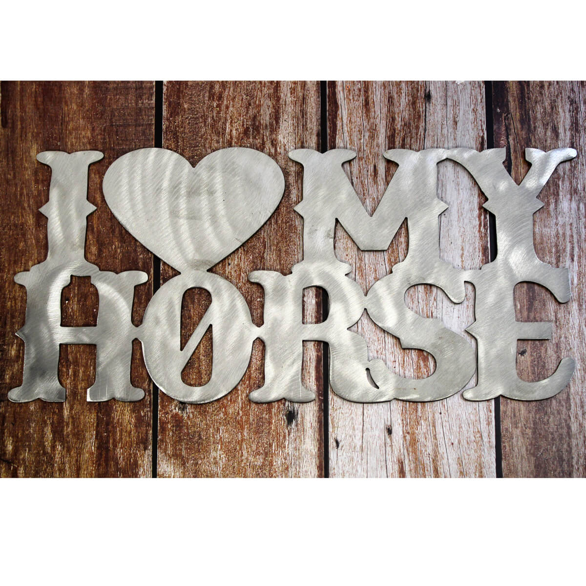 I Love My Horse Sign