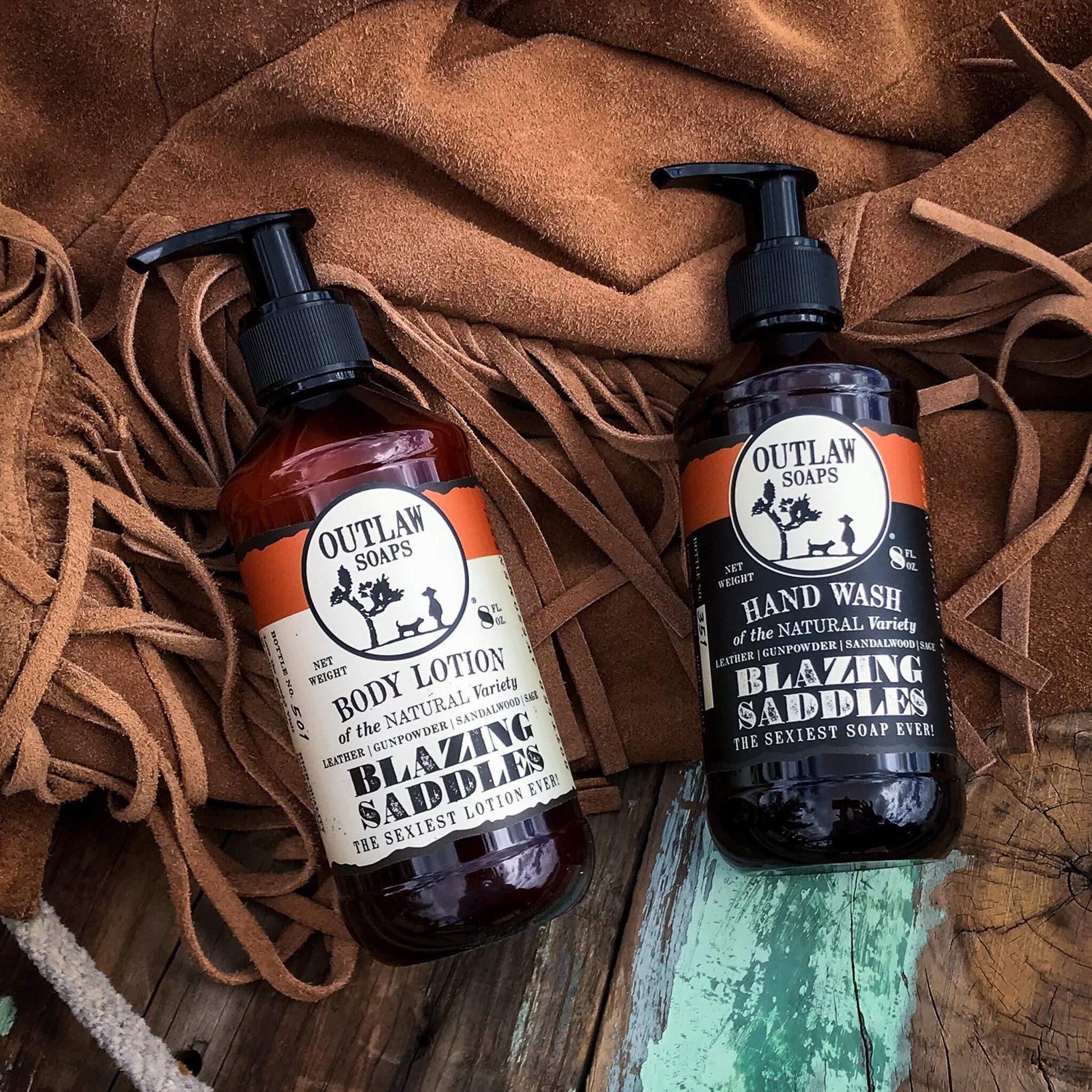 Outlaw soap and lotion&nbsp;are made in small batches, by hand, right here in the USA with love and laughter (and all-vegan oils.). Delightfully sudsy and leaves the skin silky smooth. Will raise your level of kissability. Sold Separately. Makes a great gift!