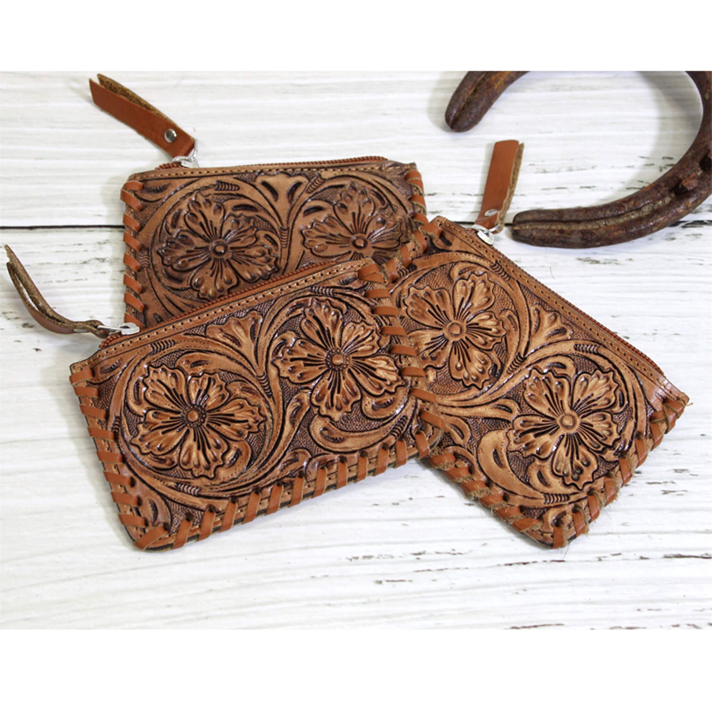 Tooled Coin Purse